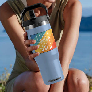 Funny Golf Clubs Flip Straw Tumbler Life Is Full Of Important Choices TS12 One Size: 30 oz Light Blue Print Your Wear