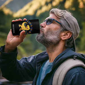 Funny Hanukkah Dinosaur Celebration Festival Of Lights Gift 4 in 1 Can Cooler Tumbler Menorasaurus TS12 Print Your Wear