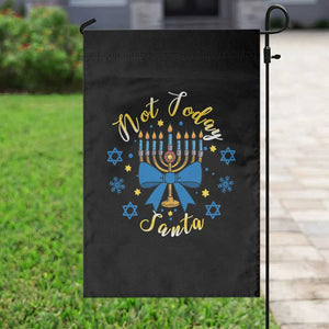 Coquette Hanukkah Menorah Bow Garden Flag Not Today Santa Jewish Holiday Gift TS12 Print Your Wear