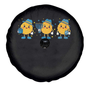 Latke For The Holidays Spare Tire Cover Hanukkah Jewish Christmas Gift TS12 Print Your Wear