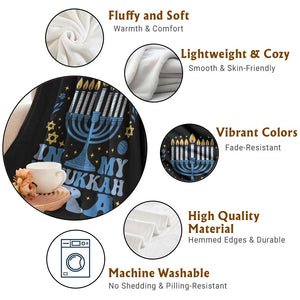 In My Hanukkah Era Throw Blanket Festival Of Lights Gift TS12 Print Your Wear