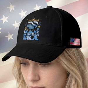 In My Hanukkah Era Baseball Cap Festival Of Lights Gift TS12 Print Your Wear