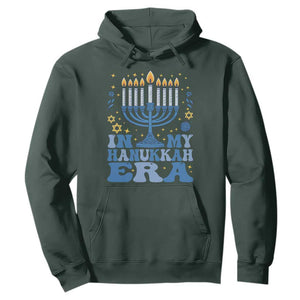 In My Hanukkah Era Hoodie Festival Of Lights Gift TS12 Dark Forest Green Print Your Wear