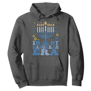 In My Hanukkah Era Hoodie Festival Of Lights Gift TS12 Dark Heather Print Your Wear