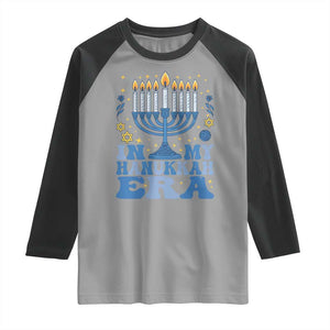 In My Hanukkah Era Raglan Shirt Festival Of Lights Gift TS12 Sport Gray Black Print Your Wear
