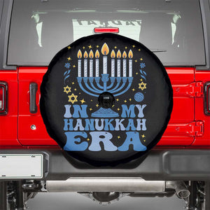 In My Hanukkah Era Spare Tire Cover Festival Of Lights Gift TS12 Black Print Your Wear