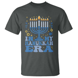 In My Hanukkah Era T Shirt Festival Of Lights Gift TS12 Dark Heather Print Your Wear