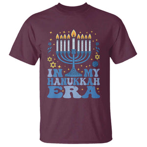 In My Hanukkah Era T Shirt Festival Of Lights Gift TS12 Maroon Print Your Wear