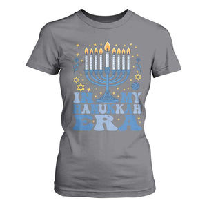 In My Hanukkah Era T Shirt For Women Festival Of Lights Gift TS12 Charcoal Print Your Wear