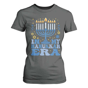 In My Hanukkah Era T Shirt For Women Festival Of Lights Gift TS12 Dark Heather Print Your Wear