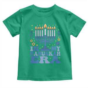In My Hanukkah Era Toddler T Shirt Festival Of Lights Gift TS12 Irish Green Print Your Wear