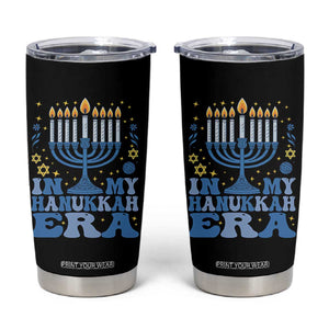 In My Hanukkah Era Tumbler Cup Festival Of Lights Gift TS12 Black Print Your Wear