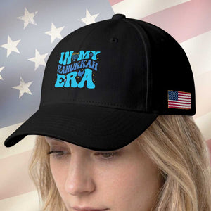 In My Hanukkah Era Baseball Cap Jewish Holiday Celebration Gift TS12 Print Your Wear