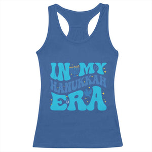 In My Hanukkah Era Racerback Tank Top Jewish Holiday Celebration Gift TS12 Royal Blue Print Your Wear