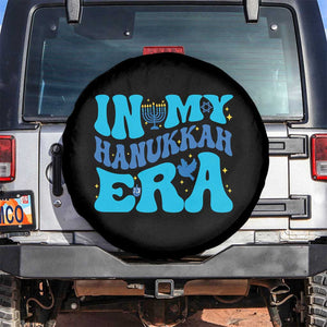 In My Hanukkah Era Spare Tire Cover Jewish Holiday Celebration Gift TS12 No hole Black Print Your Wear