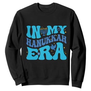 In My Hanukkah Era Sweatshirt Jewish Holiday Celebration Gift TS12 Black Print Your Wear