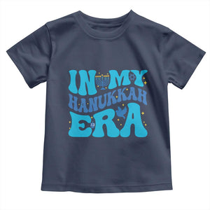 In My Hanukkah Era Toddler T Shirt Jewish Holiday Celebration Gift TS12 Navy Print Your Wear