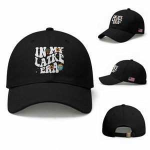 Hanukkah Jewish Holiday Gift Baseball Cap In My Latke Era TS12 Baseball Cap Universal Fit Black Print Your Wear