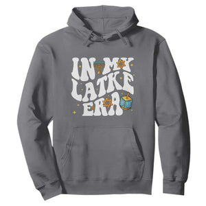 Hanukkah Jewish Holiday Gift Hoodie In My Latke Era TS12 Charcoal Print Your Wear