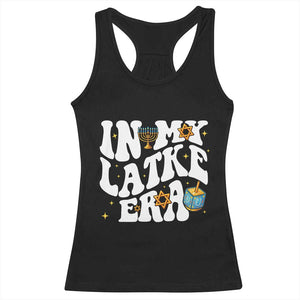Hanukkah Jewish Holiday Gift Racerback Tank Top In My Latke Era TS12 Black Print Your Wear