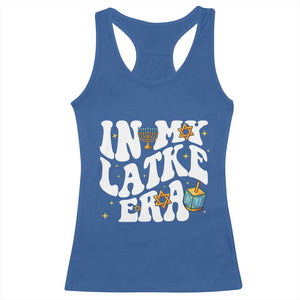 Hanukkah Jewish Holiday Gift Racerback Tank Top In My Latke Era TS12 Royal Blue Print Your Wear