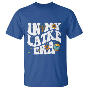 Hanukkah Jewish Holiday Gift T Shirt In My Latke Era TS12 Royal Blue Print Your Wear