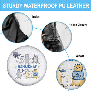 Hanukkat Spare Tire Cover Funny Cats Hanukkah Festival Of Lights Gift TS12 Print Your Wear