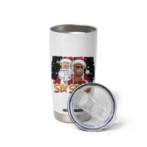 Six Seven Meme Santa Bigfoot Tumbler Cup 67 Viral Gen Alpha Slang Christmas Gift TS12 Print Your Wear