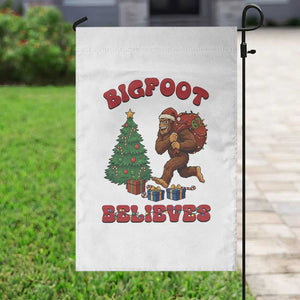 Funny Bigfoot Santa Believes Six Seven Meme Garden Flag Trendy Gen Z Xmas Gift TS12 Print Your Wear
