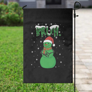 Funny Green Snowman Six Seven Meme Garden Flag Christmas Gift For Gen Z TS12 Print Your Wear