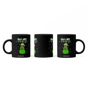 Funny Green Snowman Six Seven Meme Coffee Mug Christmas Gift For Gen Z TS12 Print Your Wear