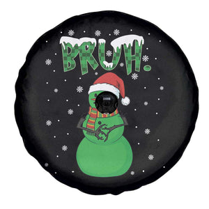 Funny Green Snowman Six Seven Meme Spare Tire Cover Christmas Gift For Gen Z TS12 Print Your Wear