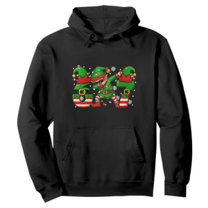Funny Elf Dab Six Seven Meme Hoodie Christmas Trending 67 Gift TS12 Black Print Your Wear