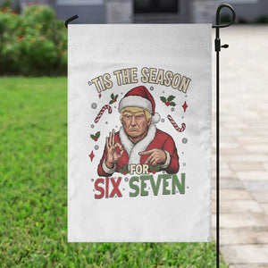 Funny Trump Patriotic Six Seven Meme Garden Flag Tis The Season Christmas Gift TS12 Print Your Wear