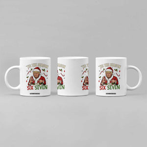 Funny Trump Patriotic Six Seven Meme Coffee Mug Tis The Season Christmas Gift TS12 Print Your Wear