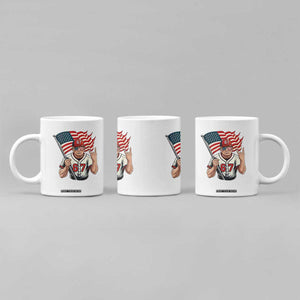 Funny Trump Patriotic 67 Meme Coffee Mug Six Seven Gen Alpha Slang Gift TS12 Print Your Wear