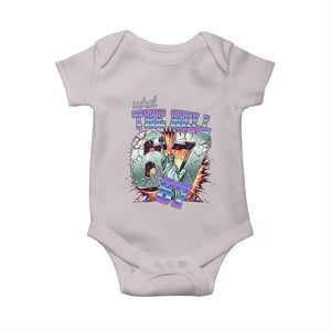 Funny Statue Of Liberty Six Seven Meme Baby Onesie What The Hell Is 67 Gift TS12 Ice Gray Print Your Wear