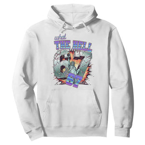 Funny Statue Of Liberty Six Seven Meme Hoodie What The Hell Is 67 Gift TS12 White Print Your Wear