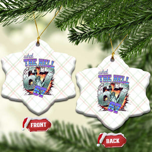 Funny Statue Of Liberty Six Seven Meme Ceramic Ornament What The Hell Is 67 Gift TS12 Print Your Wear