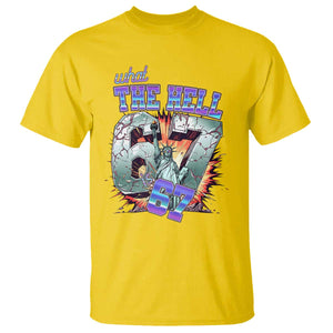 Funny Statue Of Liberty Six Seven Meme T Shirt What The Hell Is 67 Gift TS12 Daisy Print Your Wear