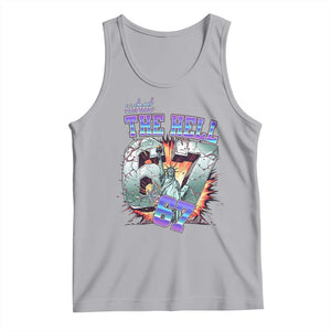 Funny Statue Of Liberty Six Seven Meme Tank Top What The Hell Is 67 Gift TS12 Athletic Heather Print Your Wear