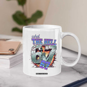 Funny Statue Of Liberty Six Seven Meme Coffee Mug What The Hell Is 67 Gift TS12 Print Your Wear