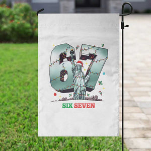 Statue Of Liberty Six Seven Meme Garden Flag Trendy Gen Z Christmas Gift TS12 Print Your Wear