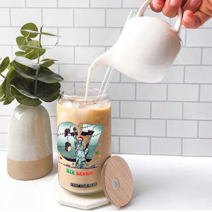 Statue Of Liberty Six Seven Meme Glass Can Trendy Gen Z Christmas Gift TS12 Print Your Wear