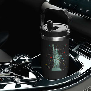 Statue Of Liberty Six Seven Meme Flip Straw Tumbler Gen Alpha 67 Trend Christmas Gift TS12 Print Your Wear