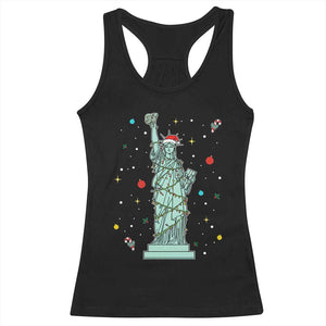 Statue Of Liberty Six Seven Meme Racerback Tank Top Gen Alpha 67 Trend Christmas Gift TS12 Black Print Your Wear