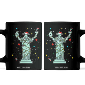 Doot Doot 67 Statue Of Liberty Coffee Mug Funny Gen Alpha 67 Trend Christmas Gift TS12 Black Print Your Wear