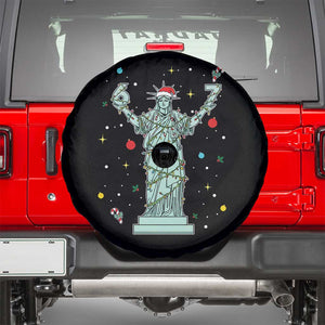 Doot Doot 67 Statue Of Liberty Spare Tire Cover Funny Gen Alpha 67 Trend Christmas Gift TS12 Black Print Your Wear