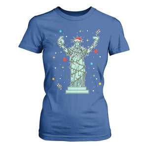 Doot Doot 67 Statue Of Liberty T Shirt For Women Funny Gen Alpha 67 Trend Christmas Gift TS12 Royal Blue Print Your Wear