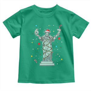 Doot Doot 67 Statue Of Liberty Toddler T Shirt Funny Gen Alpha 67 Trend Christmas Gift TS12 Irish Green Print Your Wear